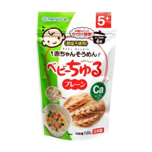 明和嬰兒加鈣素麵(5個月以上) - 原味 100G