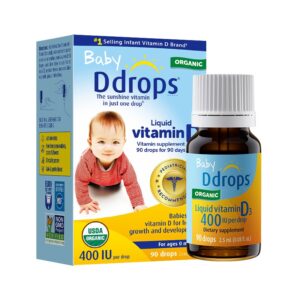 DDROPS 滴卓思嬰兒400 UI維他命D3滴劑(90滴) 2.5ML