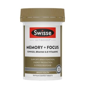 SWISSE MEMORY + FOCUS TAB 50'S