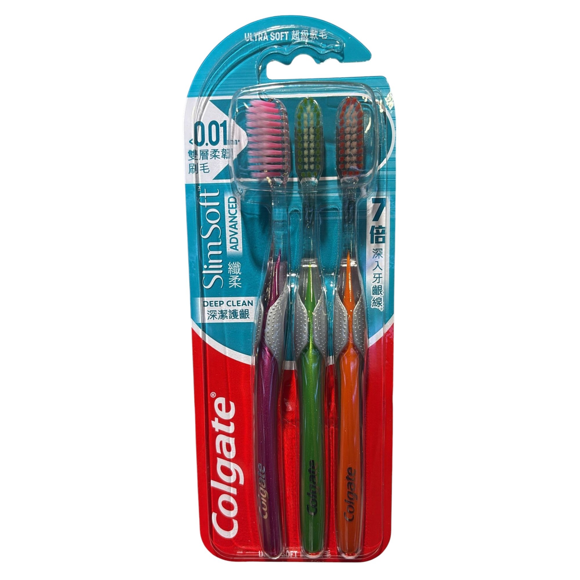 COLGATE SLIM SOFT ADVANCED DUAL CORE TP 3'S