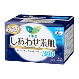 LAURIER 樂而雅 F 系列量多夜用護翼衛生巾(藍)30CM 10'S