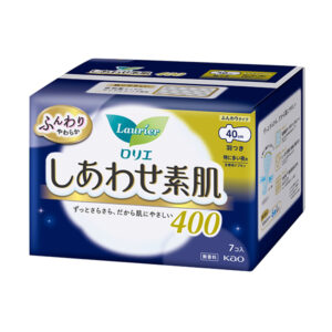 LAURIER 樂而雅 F 系列夜用護翼衛生巾(藍) 7'S