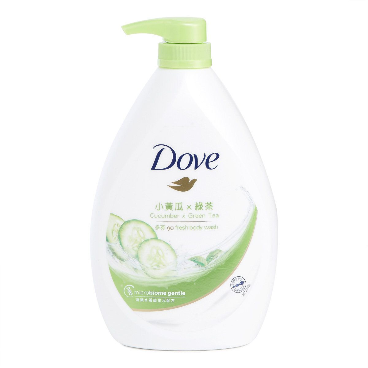 DOVE 多芬清潤沐浴乳 - 清爽水嫩 1L