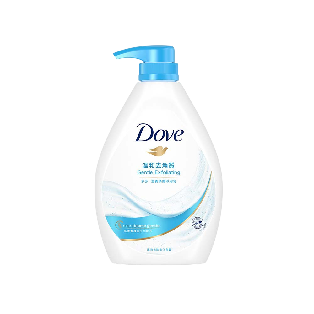 DOVE 多芬沐浴乳 - 溫和去角質 1L