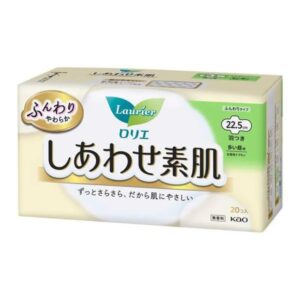 LAURIER 樂而雅素肌 F 系列棉柔多量日用護翼衛生巾(綠)22.5CM 20'S