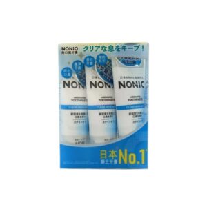 LION 獅王NONIO無口氣牙膏-清涼薄荷 130Gx3