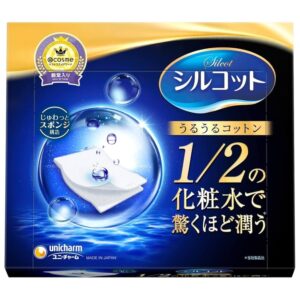 UNICHARM 尤妮佳絲花潤澤化妝棉 40'S