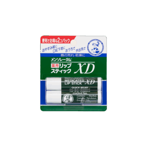 MENTHOLATUM 曼秀雷敦藥用潤唇膏XD 4Gx2'S