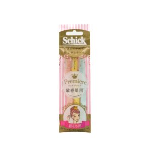 SCHICK 舒適臉部修毛修眉刀 - 敏感肌用 3'S