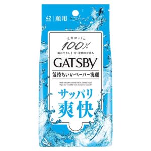 GATSBY 清爽潔面紙巾 - 清爽 42'S