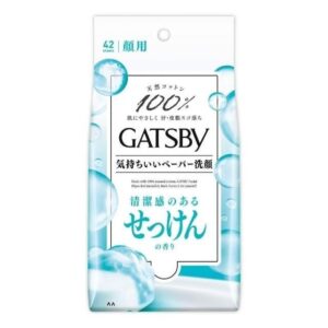 GATSBY 清爽潔面紙巾 - 皂香 42'S
