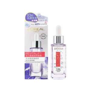 LOREAL 歐萊雅活力緊緻透明質酸水光瓶保濕精華 30ML