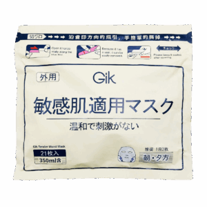 GIK 保濕防敏感面膜 21'S