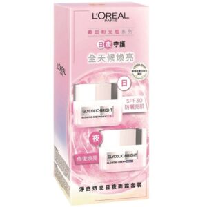 LOREAL 歐萊雅淨透亮白日夜面霜套裝 2'S