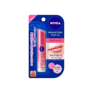 NIVEA 妮維雅天然潤彩亮澤潤唇膏(櫻桃紅) 3.5G