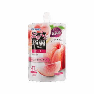 ORIHIRO KONNYAKU JELLY (PEACH) 130G