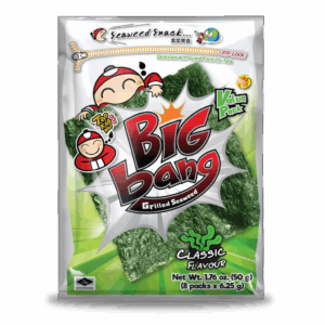 泰國小老板BIG BANG炸紫菜 - 原味(綠) 6.25Gx8'S(每袋)