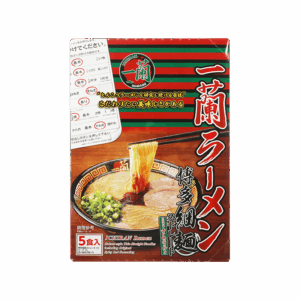 ICHIRAN RAMEN 一蘭拉麵博多細麵 129Gx5'S