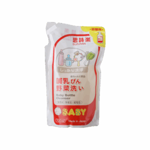 SUZURAN 思詩樂嬰兒奶瓶及蔬果清潔液 700ML (補充裝)