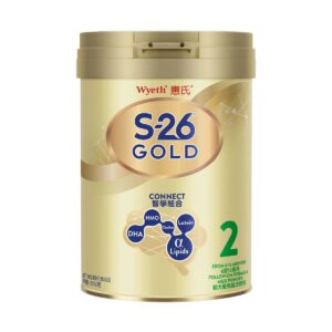 WYETH 惠氏 S-26 金裝2號較大嬰兒配方奶粉 850G