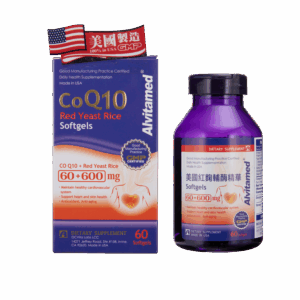 ALVITAMED CoQ10 紅麴輔酶精華 60'S