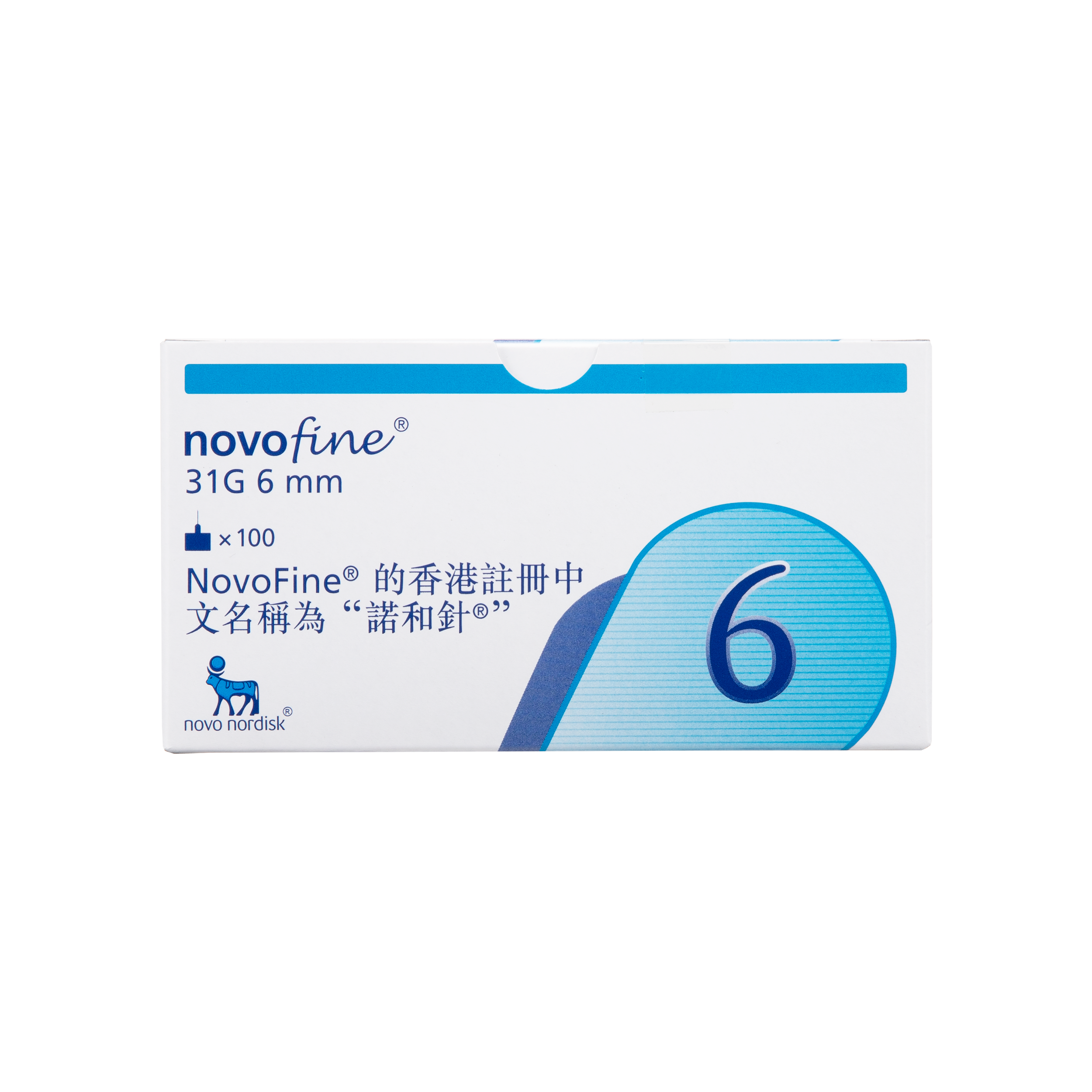 NOVOFINE 諾和針 31G 6MM 100'S