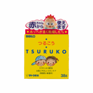 SATO 佐藤TSURUKO柔美嬰兒潤膚膏 38G