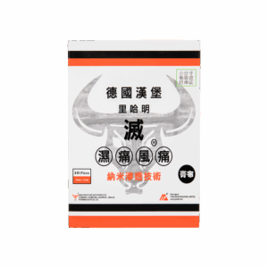 德國漢堡里哈明滅濕痛風痛膏布(小) 10'S (盈康)