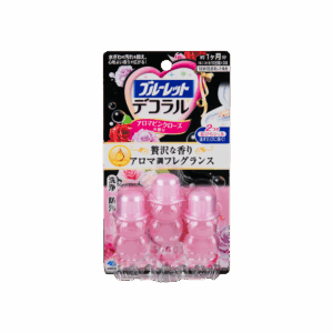 KOBAYASHI 小林製藥小熊坐廁清臭凝膠(玫瑰花香-粉色) 3'S