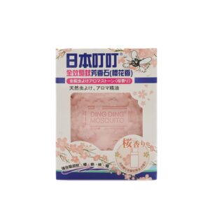 DING DING MOSQUITO REPELLENT AROMA STONE+ESSENTIAL OIL-CHERRY BLOSSOM 1'S+20ML
