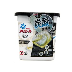 寶潔ARIEL BIO 4D碳酸抗菌洗衣球 - 強淨微香(黑) 12'S