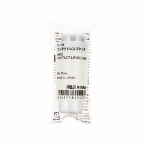 MUJI 無印良品硬質隱形眼鏡盒 56x17MM