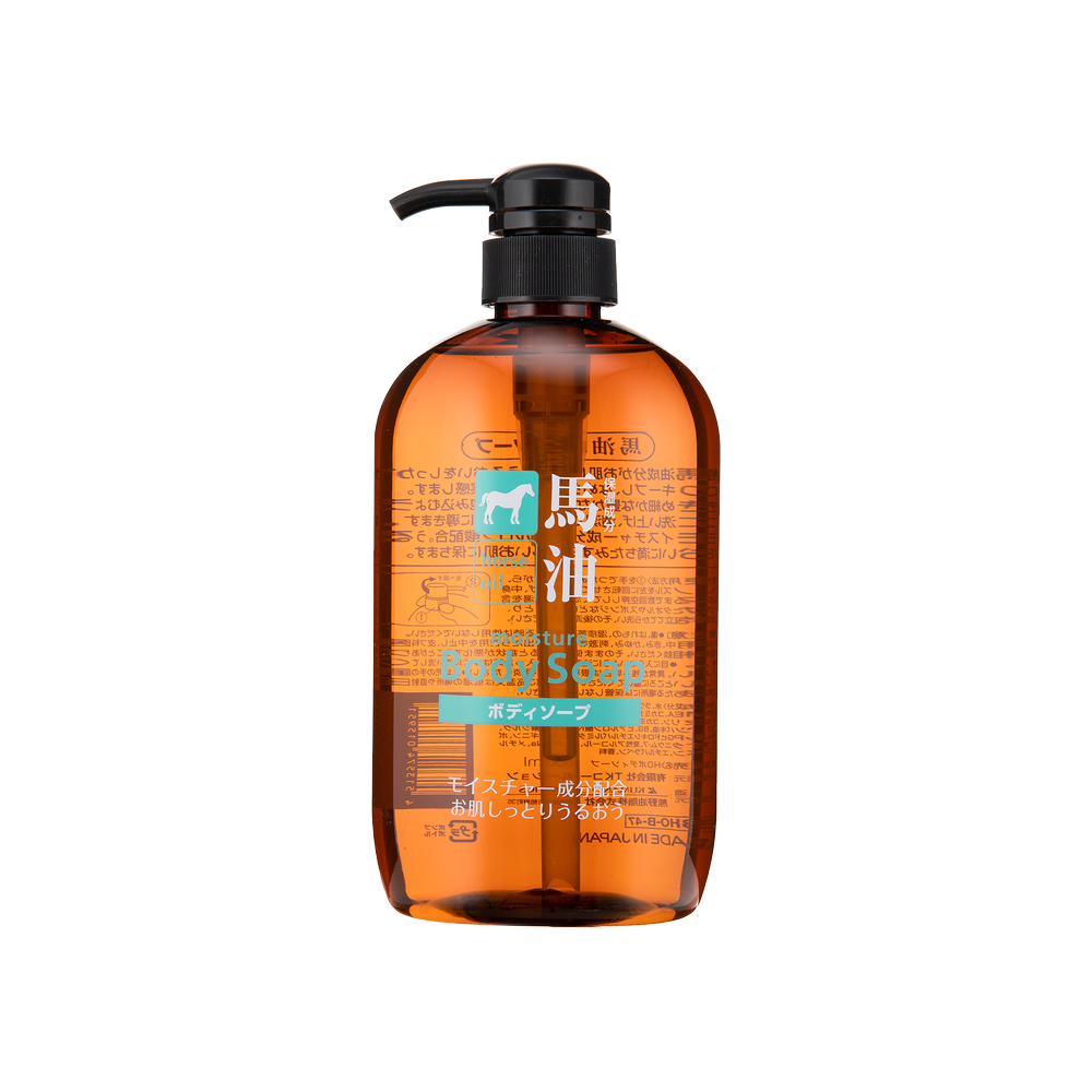 KUMANO HOSRE OIL 熊野馬油保濕沐浴露 600ML