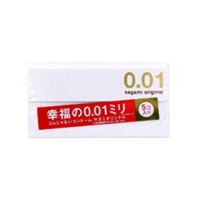 SAGAMI 日本幸福0.01避孕套 5'S(每盒)