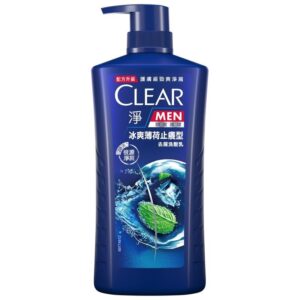 CLEAR 淨男士冰爽薄荷止癢洗髮乳 750ML