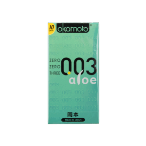 OKAMOTO 岡本0.03超潤蘆薈精華安全套 10'S