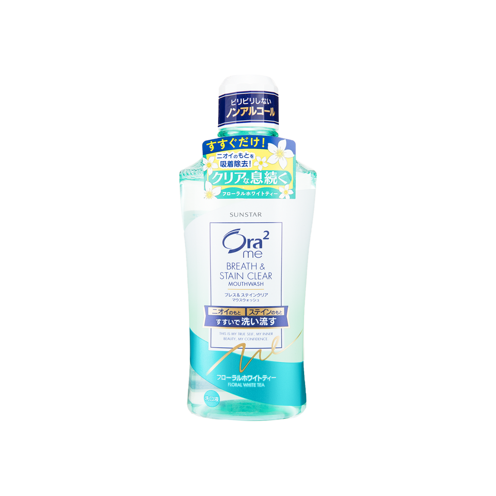 SUNSTAR ORA2 漱口水-白茶花香薄荷 460ML