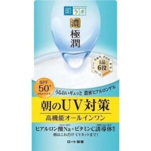 HADA LABO 肌研濃極潤UV美白多效水凝面霜SPF50 90G
