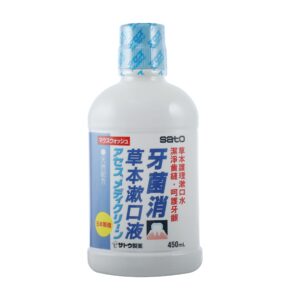 SATO 佐藤雅雪舒牙菌消草本漱口液 450ML