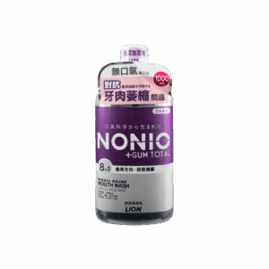 LION 獅王NONIO齒周全效無口氣漱口水(無添加酒精,舒爽薄荷味) 1000ML