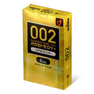 OKAMOTO 岡本0.02超貼身避孕套 6'S