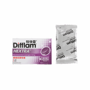 DIFFLAM 特快靈鎮痛殺菌喉糖 - 提子味 12'S