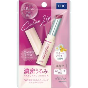 DHC 濃潤彩色香氛潤唇膏 - 黑醋栗玫瑰甜花香 1.5G