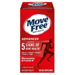 SCHIFF MOVE FREE 益節氨糖軟骨素紅瓶 200'S