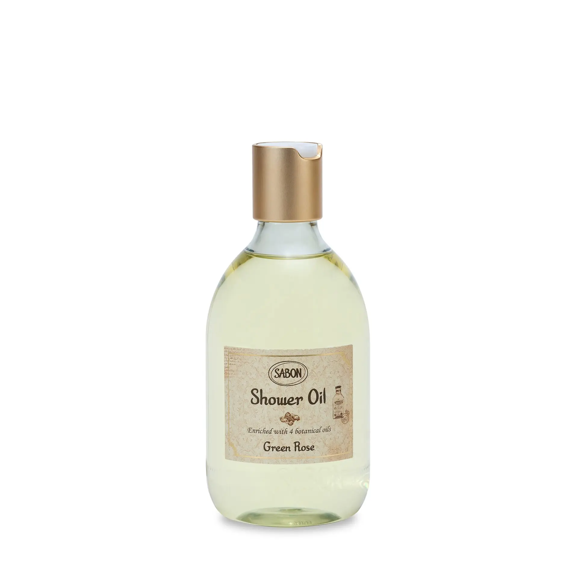 SABON SHOWER OIL-GREEN ROSE 500ML