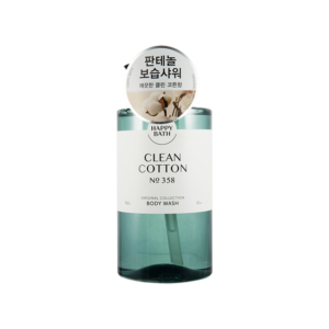 HAPPY BATH 精華沐浴露 - 清爽棉 910G