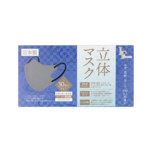 LFTOUCH 日本立體口罩(成人) - 灰色 30'S