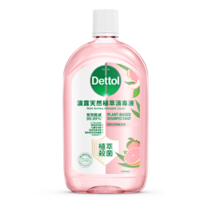 DETTOL 滴露天然植萃消毒液-白桃x西柚 1000ML