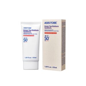 ASIS-TOBE 綠茶保濕清爽防曬霜SPF50 50ML