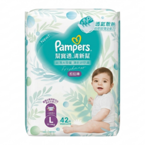 PAMPERS FRESHNESS PANTS-L 42'S